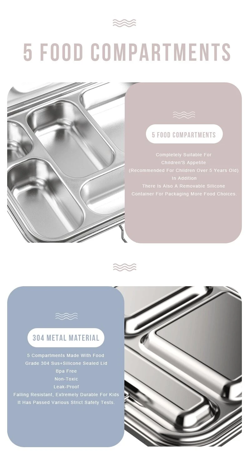 Hard Lunch Box With Compartments